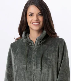 Flanellen jas met ritssluiting ESSENTIEL H53B