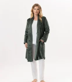 Flanellen pluche jas ESSENTIEL H55B