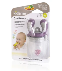 Food Feeder fruitspeen & sabbelzakje voor baby - Maat L - Lavendel