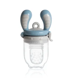 Food Feeder fruitspeen & sabbelzakje voor baby - Maat M - Azure