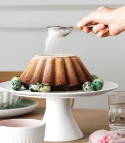 Gebakschaal op voet For Me