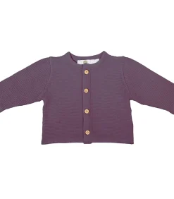 Gebreid jasje organisch katoen