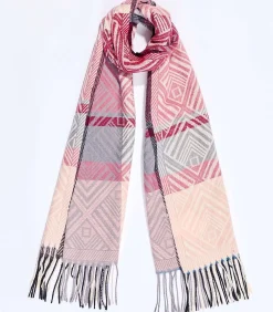 Gebreide rechthoekige sjaal BELLY