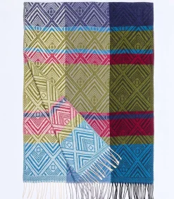 Gebreide rechthoekige sjaal BELLY