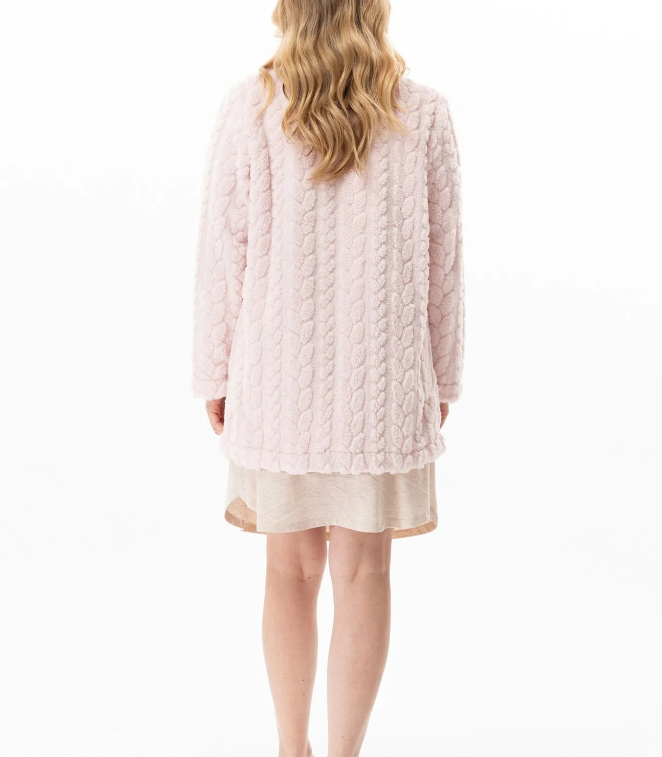 Geknoopt jasje met gevlochten effect ESSENTIEL 174