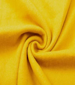 Gele kasjmier sjaal Recto-Verso