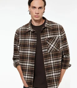 Geruite Houthakkersoverhemd Lange Mouwen