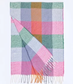 Geruite rechthoekige sjaal ORENDA