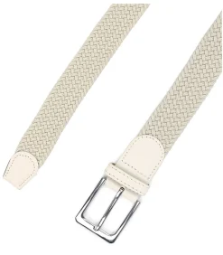 Gevlochten Riem Beige