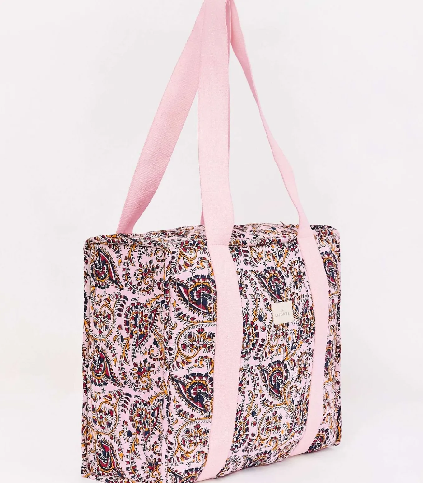 Gewatteerde draagtas van biologisch katoen WEST