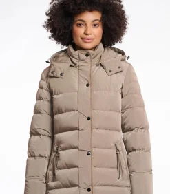 Gewatteerde jas met afneembare capuchon Toffee 38