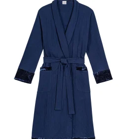 Gewatteerde katoenen badjas PILLOW 860