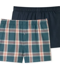 Geweven boxershorts Set van 2