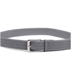 Geweven Riem Donkergrijs