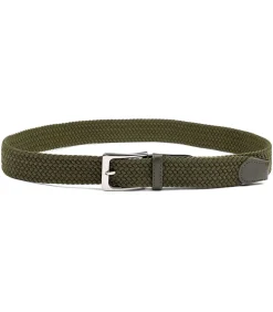 Geweven Riem Legergroen