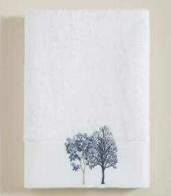 Gezichtshanddoek Aneli 50x90 cm Wit