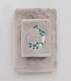 Gezichtshanddoek Sage 50x90 cm Grijs