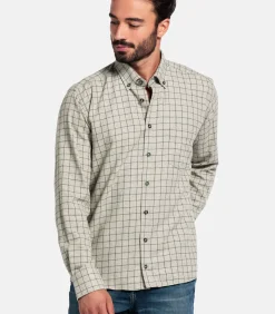Giordano Brando Flanel Overhemd – Groen