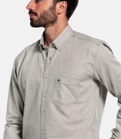 Giordano Brando Flanel Overhemd – Groen