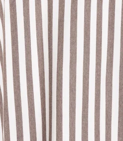 Giordano Brando Streep Overhemd - Donkerbruin