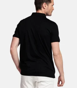 Giordano Lino Liquid Cotton Polo – Zwart