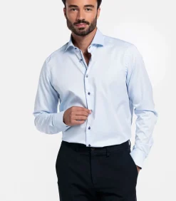 Giordano Locarno Overhemd - Lichtblauw