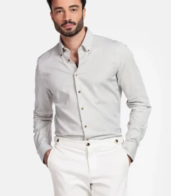 Giordano Loretto Modern Fit Overhemd – Pastelgroen