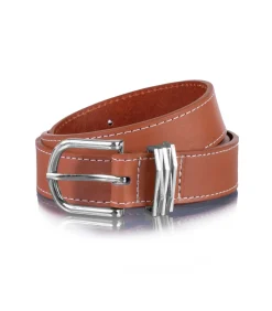 Gladde damesriem met Camel-juwelen