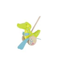 Goki Crocodile, push-along animal, Susibelle