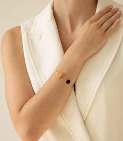 Gouden en zwarte armband Miró Jewelry