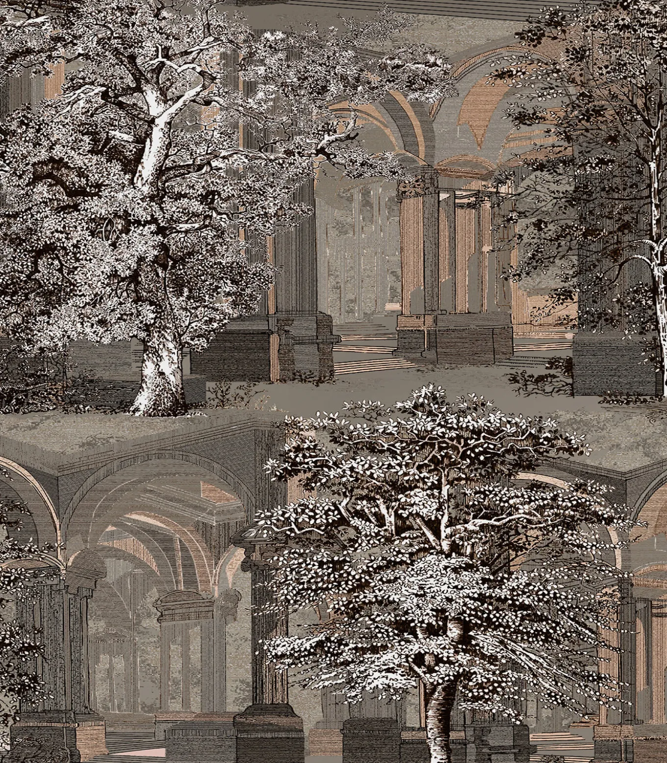 Graham & Brown Vliesbehang Rivington Folly Dusk