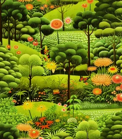 Graham & Brown Vliesbehang Arley Garden Dusk