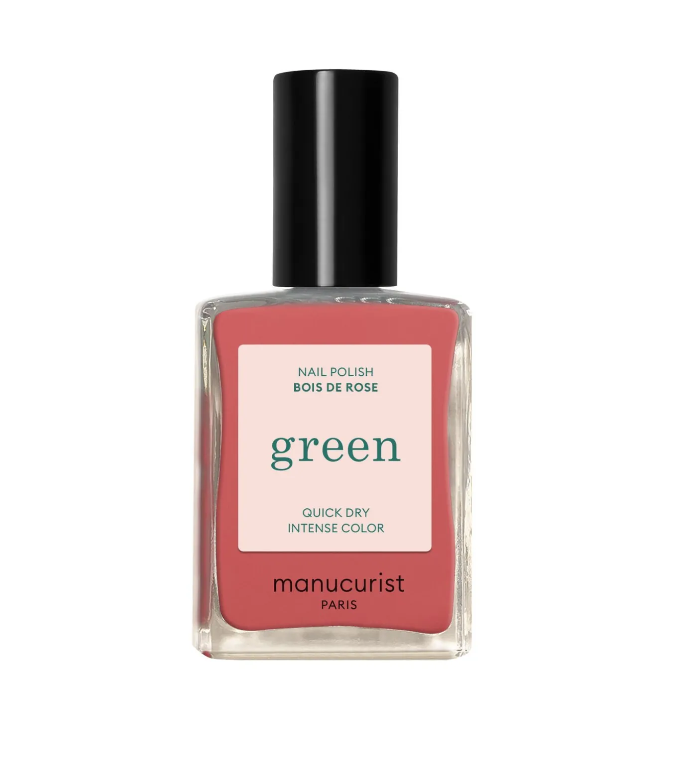 Green Nail Polish Bois de Rose 15ml