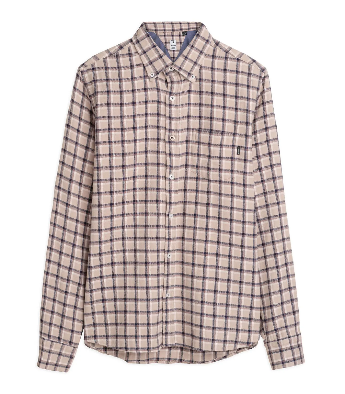 Grijs geruit overhemd voor heren