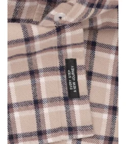 Grijs geruit overhemd voor heren