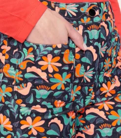 Grote fluwelen broek SAYA