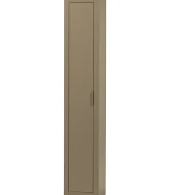Gunnar Smalle Hoge Kast - Grenen - Mud -217x45x39