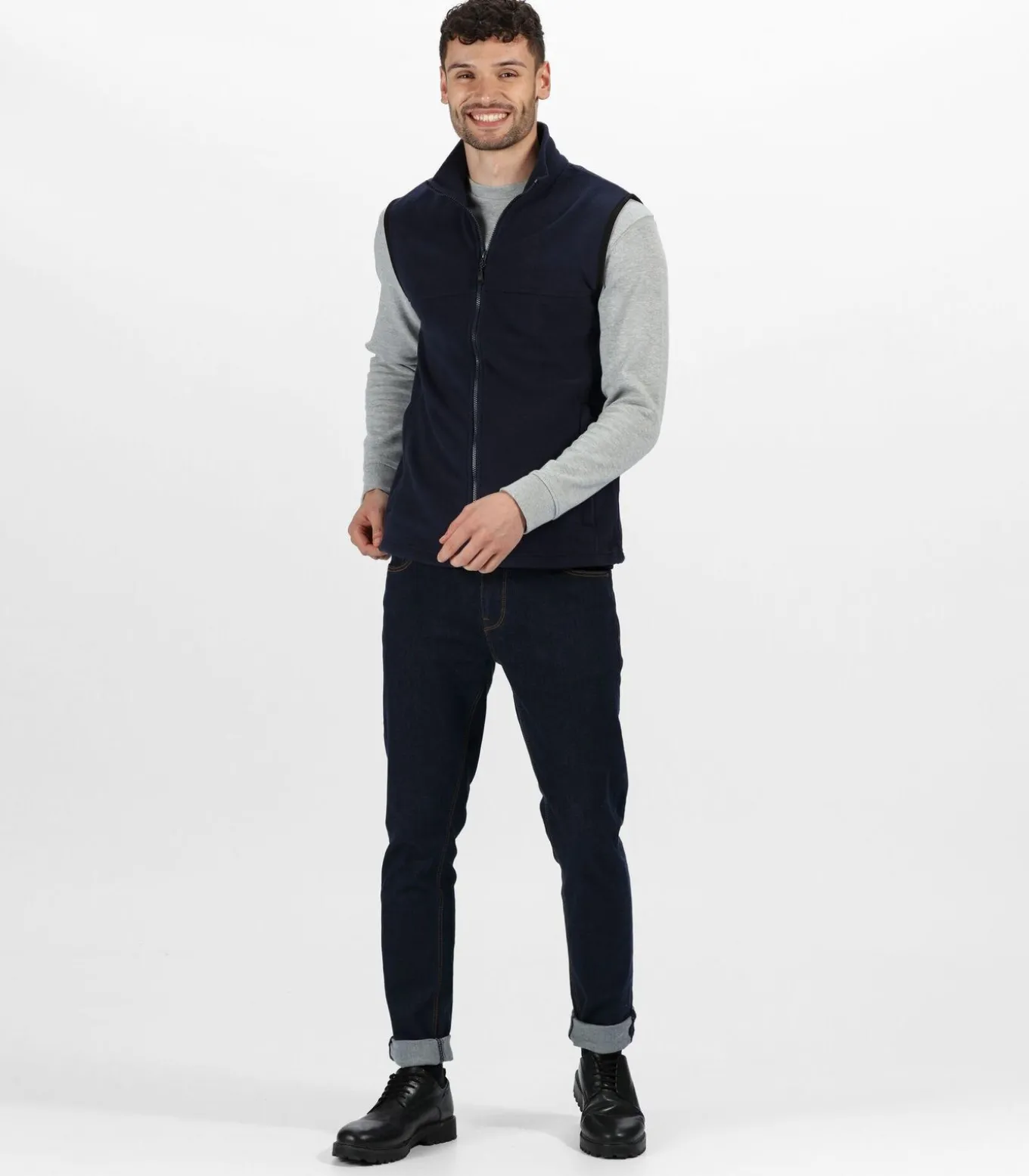 HABER II - Body Warmer - Marineblauw