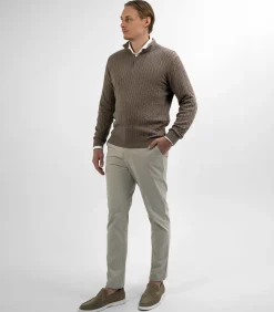Half Zip - Cashmere Blend - Taupe
