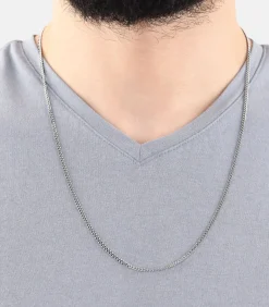 halsketting voor mannen en vrouwen, unisex, 925 Sterling zilver