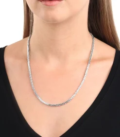 halsketting voor mannen en vrouwen, unisex, 925 Sterling zilver