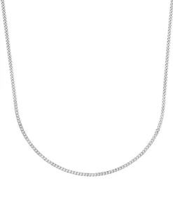 halsketting voor mannen en vrouwen, unisex, 925 Sterling zilver