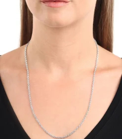 halsketting voor mannen en vrouwen, unisex, roestvrij staal