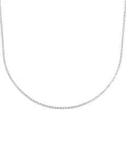 halsketting voor mannen en vrouwen, unisex, 925 Sterling zilver