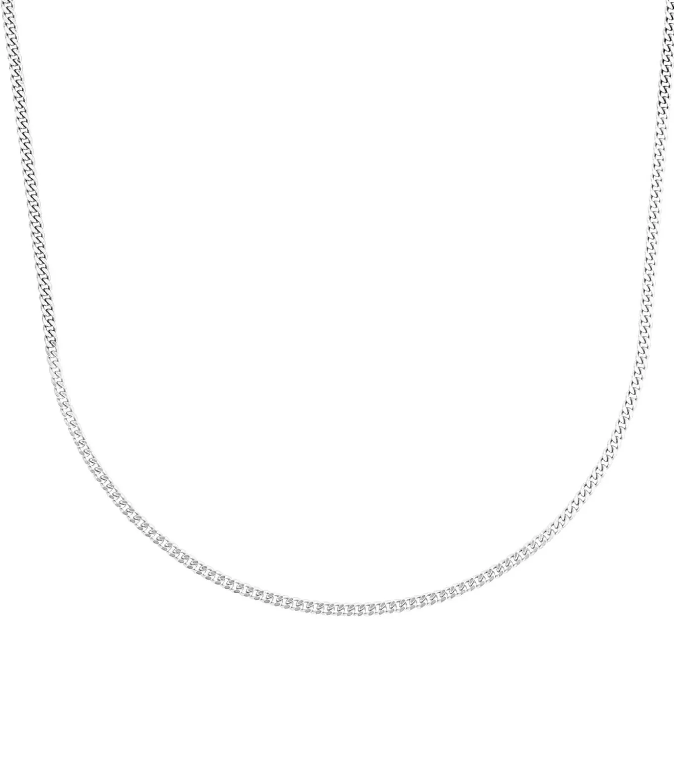 halsketting voor mannen en vrouwen, unisex, 925 Sterling zilver