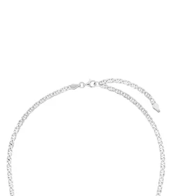 Halsketting voor mannen en vrouwen, unisex, 925 Sterling zilver