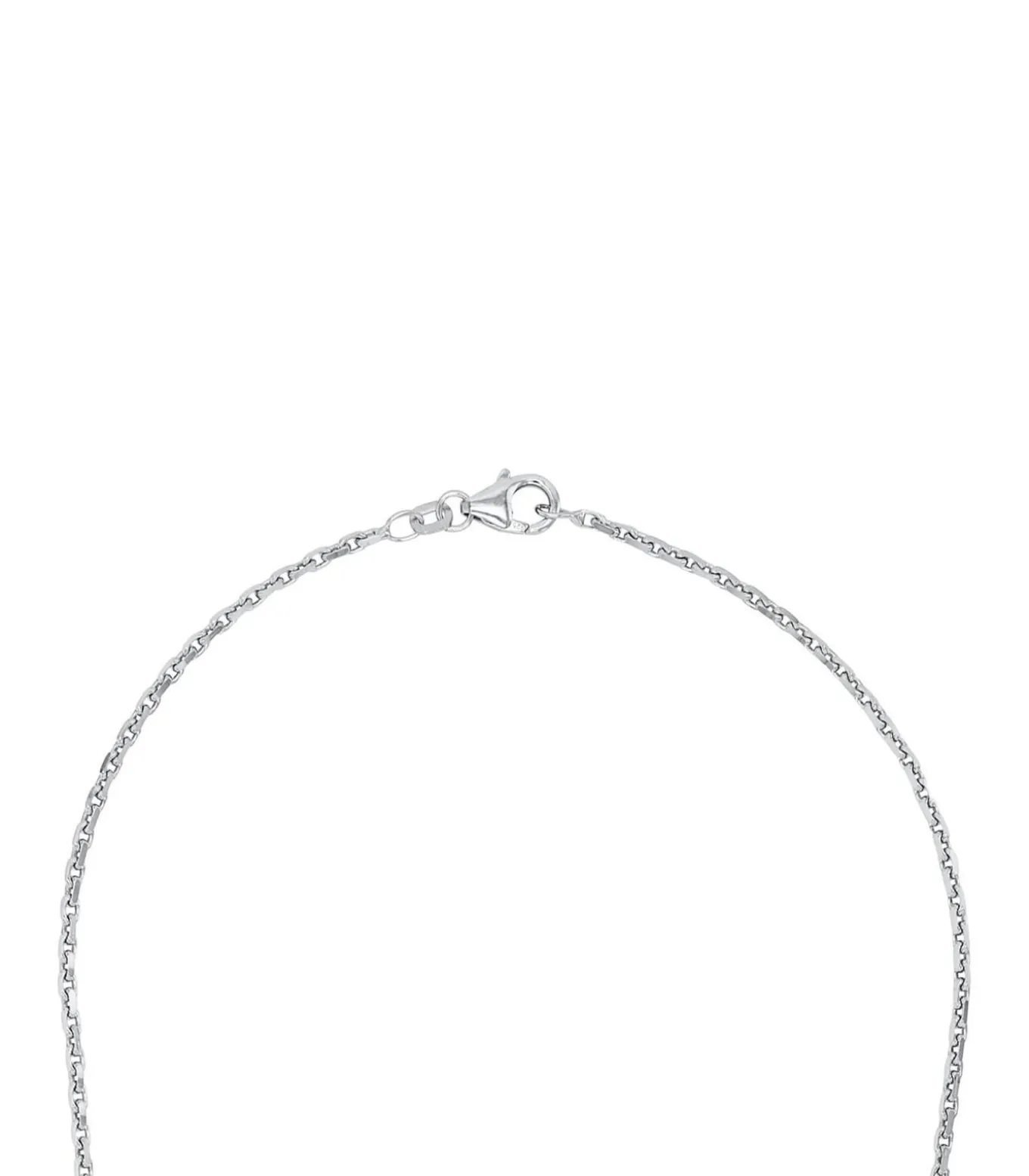 halsketting voor mannen en vrouwen, unisex, 925 Sterling zilver