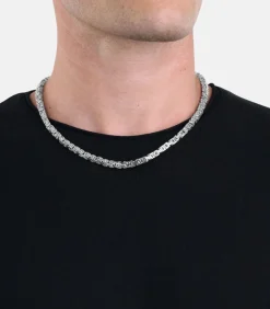 Halsketting voor mannen, roestvrij staal