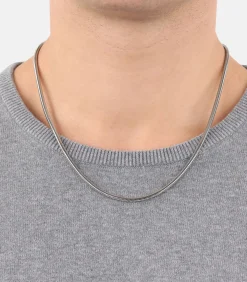 Halsketting voor mannen, roestvrij staal