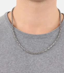 Halsketting voor mannen, roestvrij staal